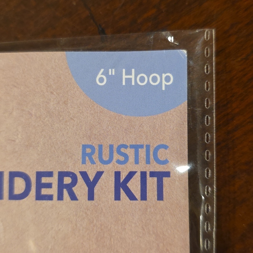 (J25) Rustic Embroidery Kit - Farm Fresh Design - Picture 4 of 4